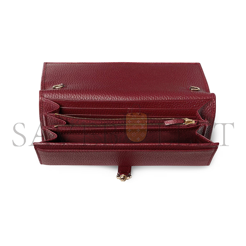 GUCCI JACKIE 1961 WALLET ON CHAIN 652681 AABXM 6207 (19*10*3.5cm) GUCCI JACKIE 1961 WALLET ON CHAIN 652681 AABXM 6207 (19*10*3.5cm)